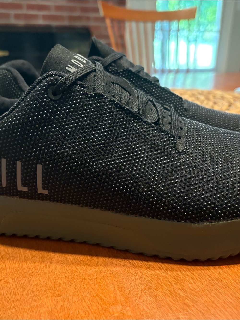 NOBULL Black Knit Athletic Sneakers